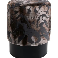 Tabouret Cherry Astoria Gris noir Ø36cm limited>KARE Design