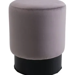 Tabouret Cherry Astoria Gris noir Ø36cm limited>KARE Design Clearance