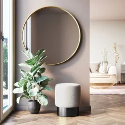 Tabouret Cherry crème-noir Ø36cm>KARE Design Online
