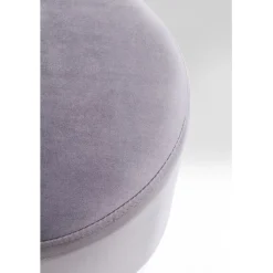 Tabouret Cherry gris clair silver Ø35cm><noscript><img width=