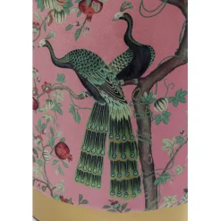 Tabouret Cherry Peacock laiton Ø32cm><noscript><img width=