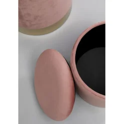 Tabouret Cherry Storage rose - laiton (2/Set)><noscript><img width=
