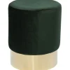Tabouret Cherry vert laiton Ø35cm>KARE Design New