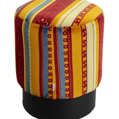 Tabouret Cherry Very British noir Ø36cm>KARE Design Clearance