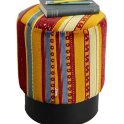 Tabouret Cherry Very British noir Ø36cm>KARE Design Clearance