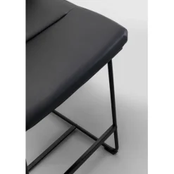 Tabouret de bar Ginny noir 75cm><noscript><img width=
