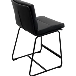 Tabouret de bar Ginny noir 60cm><noscript><img width=