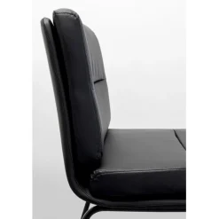 Tabouret de bar Ginny noir 60cm><noscript><img width=