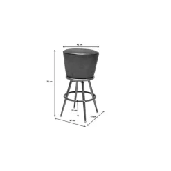 Tabouret de bar Lady Rock Vintage><noscript><img width=