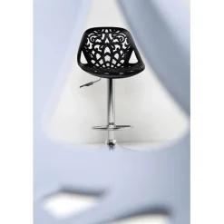 Tabouret de bar Ornament blanc><noscript><img width=