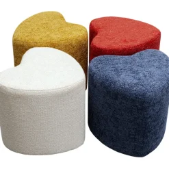 Tabouret Lovely rouge 36x34cm><noscript><img width=