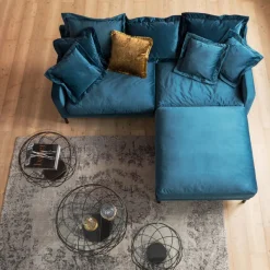 Tabouret Lullaby pétrole><noscript><img width=