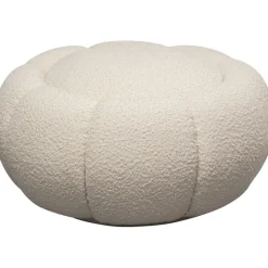 Tabouret Peppo Bloom blanc Ø72cm>KARE Design Discount