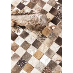 Tapis Cosmo Fur Gris-Brun 170x240cm><noscript><img width=