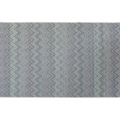 Tapis Outdoor Zigzag bleu 230x330cm>KARE Design Sale