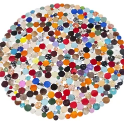 Tapis Rond Circle Multi Ø150cm>KARE Design Online