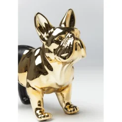Tirelire Bulldog doré-noir><noscript><img width=