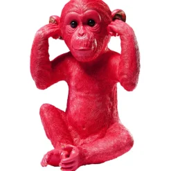 Tirelire Monkey Kikazaru rouge>KARE Design New