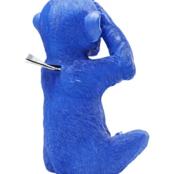 Tirelire Monkey Mizaru bleu><noscript><img width=