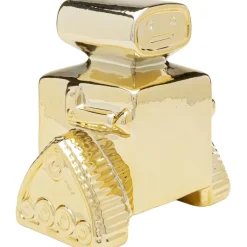 Tirelire Robot doré 16cm>KARE Design Online