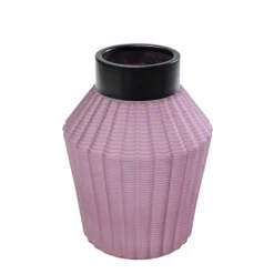 Vase Barfly fuchsia mat 28cm>KARE Design Discount