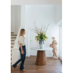 Vase Butterflies bleu clair 50cm><noscript><img width=
