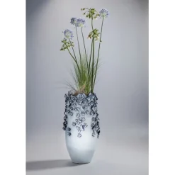 Vase Butterflies bleu clair 50cm><noscript><img width=