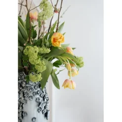 Vase Butterflies bleu clair 35cm><noscript><img width=