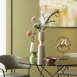 Vase Calabria vert 26cm>KARE Design Discount