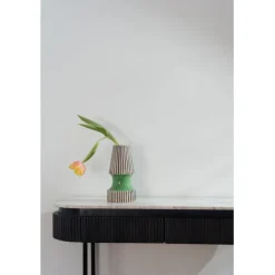 Vase Calabria vert 26cm><noscript><img width=