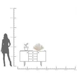 Vase décoratif Concha 57cm><noscript><img width=