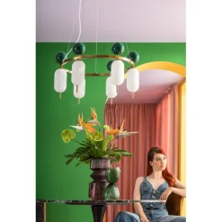 Vase Duetto vert 25cm>KARE Design New
