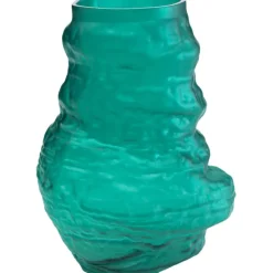 Vase Enrique turquoise 47cm>KARE Design Outlet