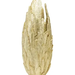 Vase Feathers doré 80><noscript><img width=