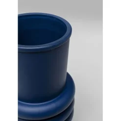 Vase Gina Trible bleu 17cm><noscript><img width=