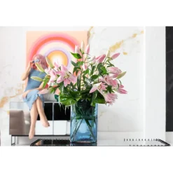Vase Grazioso bleu 40cm>KARE Design Clearance