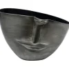 Vase Half Face anthracite 31cm>KARE Design