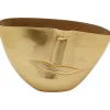 Vase Half Face doré 46cm>KARE Design Sale