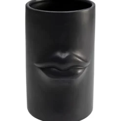 Vase Labbra noir 22cm>KARE Design New