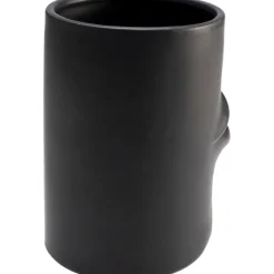 Vase Labbra noir 22cm><noscript><img width=