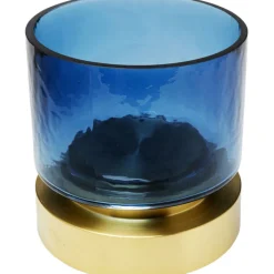 Vase Lumi bleu 18cm>KARE Design Outlet