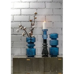 Vase Marvelous Duo bleu 36cm>KARE Design