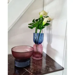 Vase Marvelous Duo Red bleu 21>KARE Design Discount