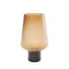 Vase Noble Ring ambre mat 26cm>KARE Design New