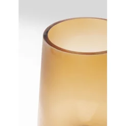 Vase Noble Ring ambre mat 26cm><noscript><img width=
