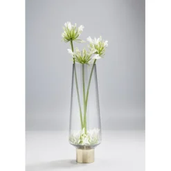Vase Noble Ring gris 40cm><noscript><img width=