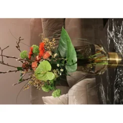 Vase Noble Ring marron 40cm><noscript><img width=