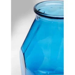 Vase Origami bleu 35cm><noscript><img width=