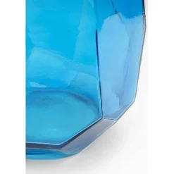 Vase Origami bleu 35cm><noscript><img width=