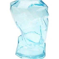 Vase Prisma Face bleu clair 30cm>KARE Design Sale